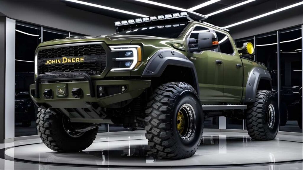 John Deere Pickup Concept: fuerza agrícola con tecnología moderna y capacidad confiable
