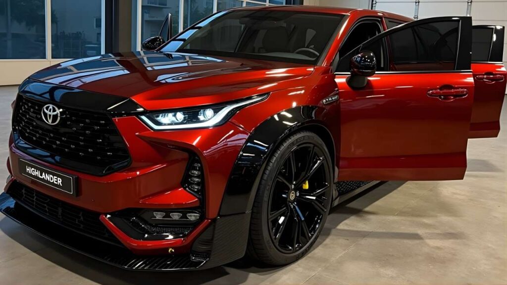 Toyota Highlander 2026: SUV de 7 plazas con 265 HP y gran rendimiento