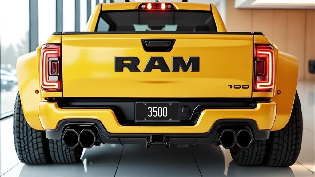 Ram 3500 2026: Potencia Diésel Masiva y Tecnología Avanzada para Trabajo Extremo