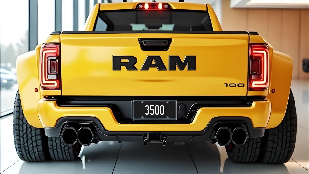 Ram 3500 2026: Potencia Diésel Masiva y Tecnología Avanzada para Trabajo Extremo